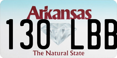 AR license plate 130LBB