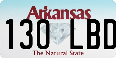 AR license plate 130LBD