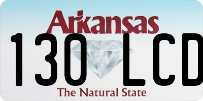 AR license plate 130LCD