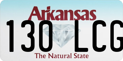 AR license plate 130LCG