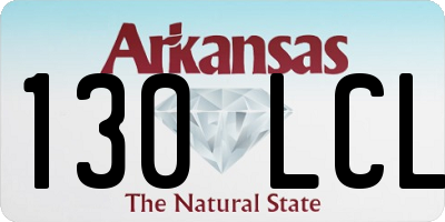 AR license plate 130LCL