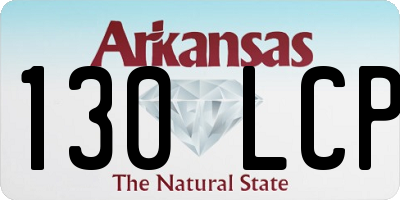 AR license plate 130LCP