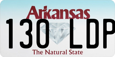 AR license plate 130LDP