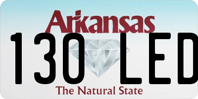 AR license plate 130LED