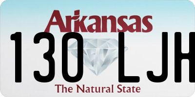 AR license plate 130LJH