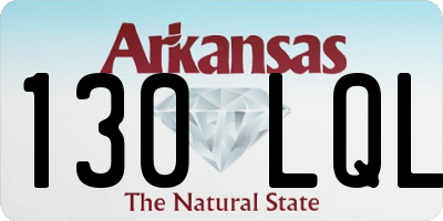 AR license plate 130LQL