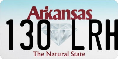 AR license plate 130LRH
