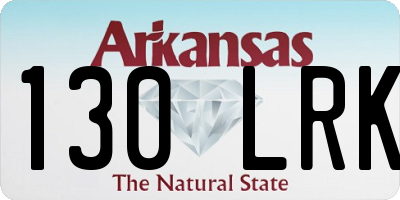 AR license plate 130LRK