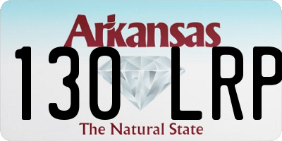 AR license plate 130LRP