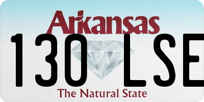 AR license plate 130LSE