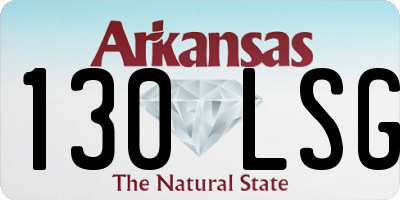 AR license plate 130LSG