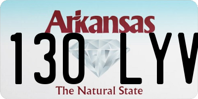 AR license plate 130LYV