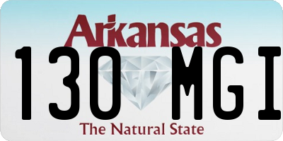 AR license plate 130MGI