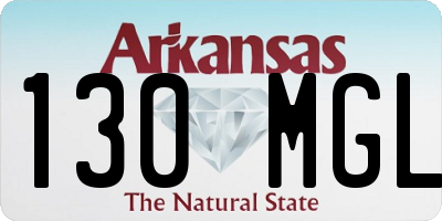 AR license plate 130MGL