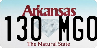 AR license plate 130MGO