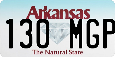 AR license plate 130MGP