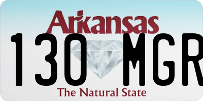 AR license plate 130MGR
