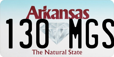AR license plate 130MGS