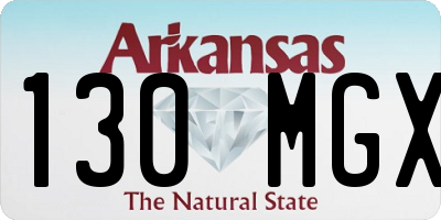 AR license plate 130MGX