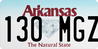 AR license plate 130MGZ