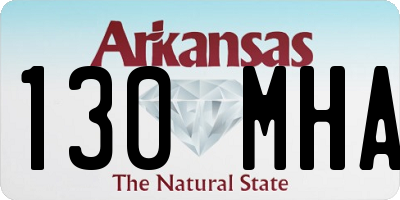 AR license plate 130MHA