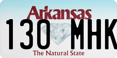 AR license plate 130MHK