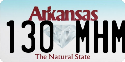AR license plate 130MHM