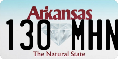 AR license plate 130MHN