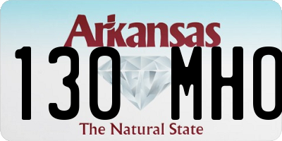 AR license plate 130MHO