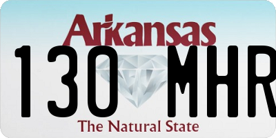 AR license plate 130MHR
