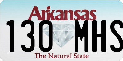 AR license plate 130MHS