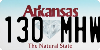 AR license plate 130MHW