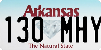 AR license plate 130MHY