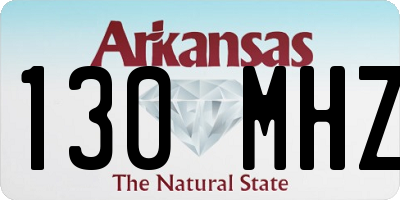 AR license plate 130MHZ