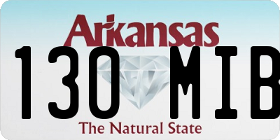 AR license plate 130MIB