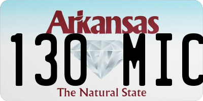 AR license plate 130MIC
