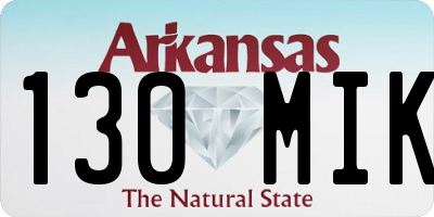 AR license plate 130MIK