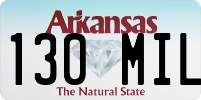 AR license plate 130MIL