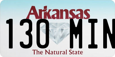 AR license plate 130MIN
