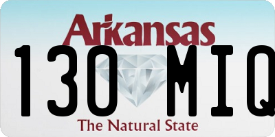 AR license plate 130MIQ