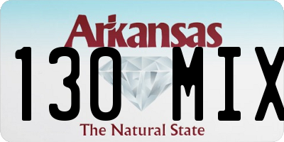 AR license plate 130MIX