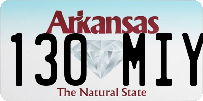 AR license plate 130MIY