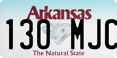 AR license plate 130MJC