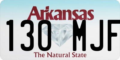 AR license plate 130MJF