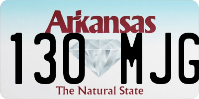 AR license plate 130MJG