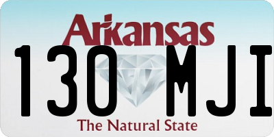 AR license plate 130MJI