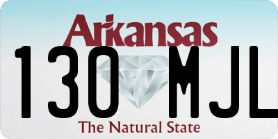 AR license plate 130MJL