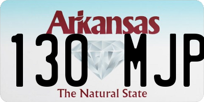 AR license plate 130MJP
