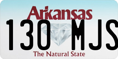 AR license plate 130MJS