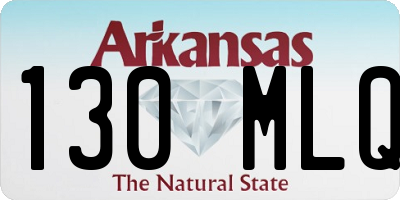 AR license plate 130MLQ